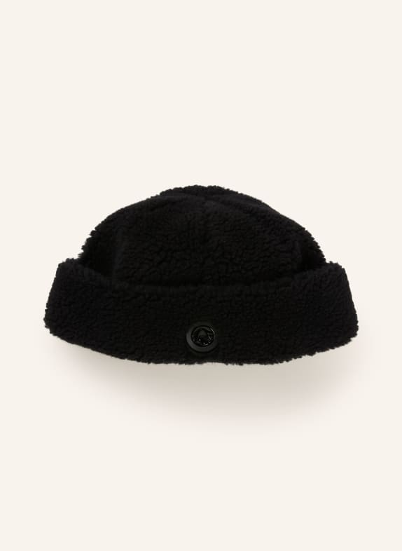 SPORTALM Teddyfell-Mütze SCHWARZ