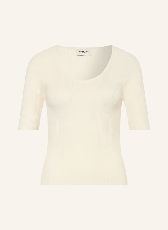 WEEKEND Max Mara Sweter z dzianiny TENENTE ECRU