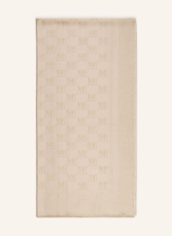 Max Mara Schal GELATO mit Seide BEIGE