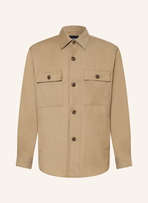 BOSS Overshirt CARPER BEIGE