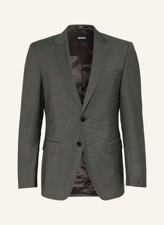 BOSS Marynarka do garnituru H-HUGE Slim Fit 347 OPEN GREEN