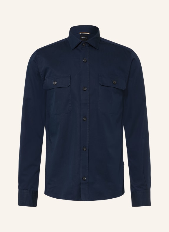 BOSS ROB Casual Fit Shirt DARK BLUE