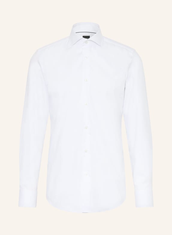 BOSS Oxfordhemd HANK Slim Fit WEISS