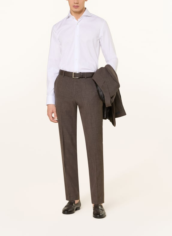 BOSS Oxfordoverhemd HANK Slim Fit WIT