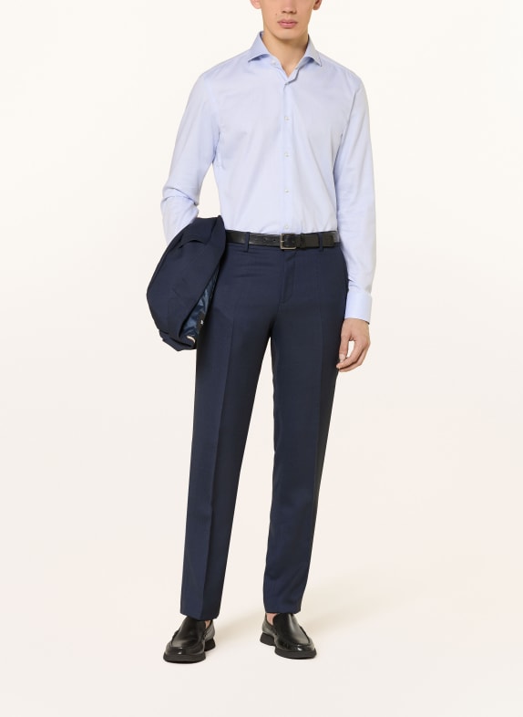 BOSS Overhemd HANK Slim Fit LICHTBLAUW / BLAUW