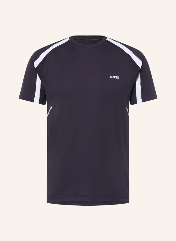 BOSS T-shirt technique TOC GAME 2 BLEU FONCÉ / BLANC
