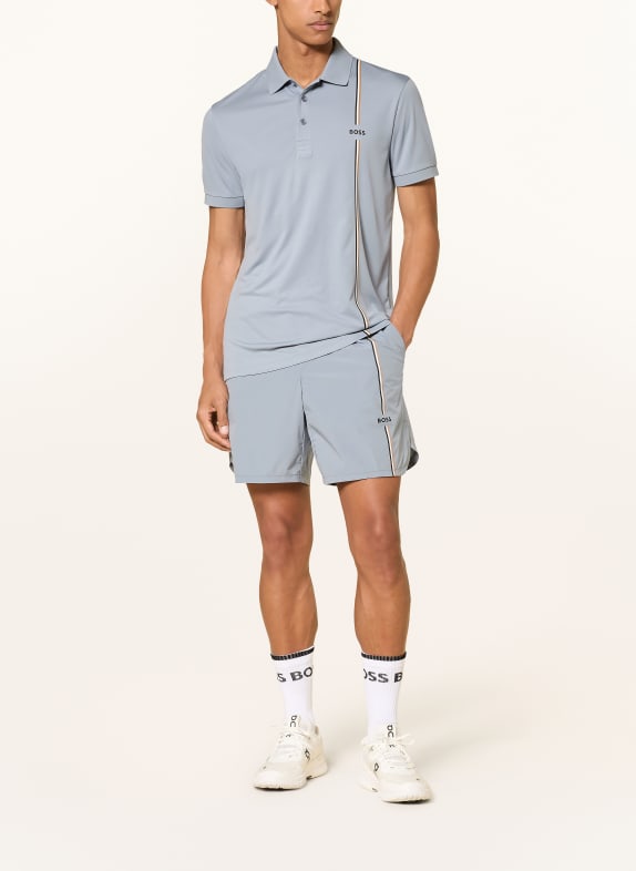 BOSS Tennisshorts GAME BLAUGRAU