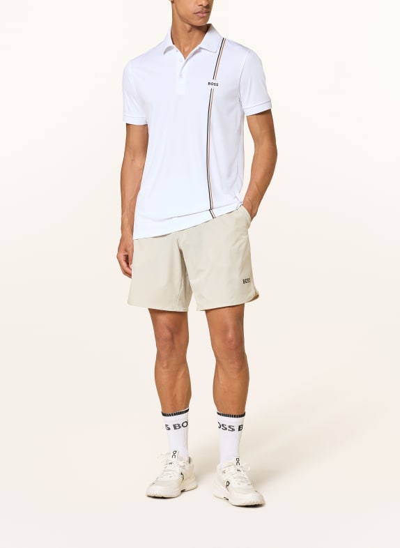 BOSS Functionele poloshirt TOC GAME 3 WIT