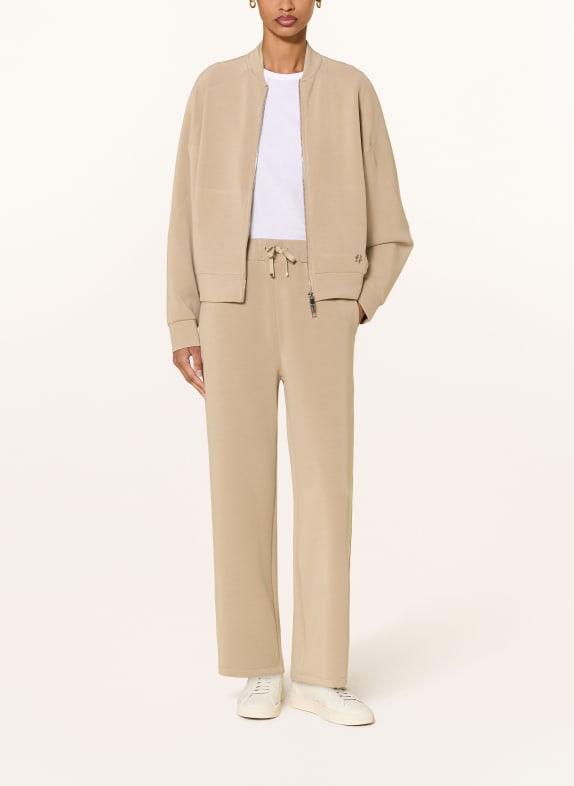 BOSS Hose ELABSE im Jogging-Stil BEIGE