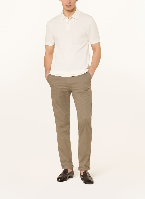BOSS Piqué-Poloshirt PARLAY CREME