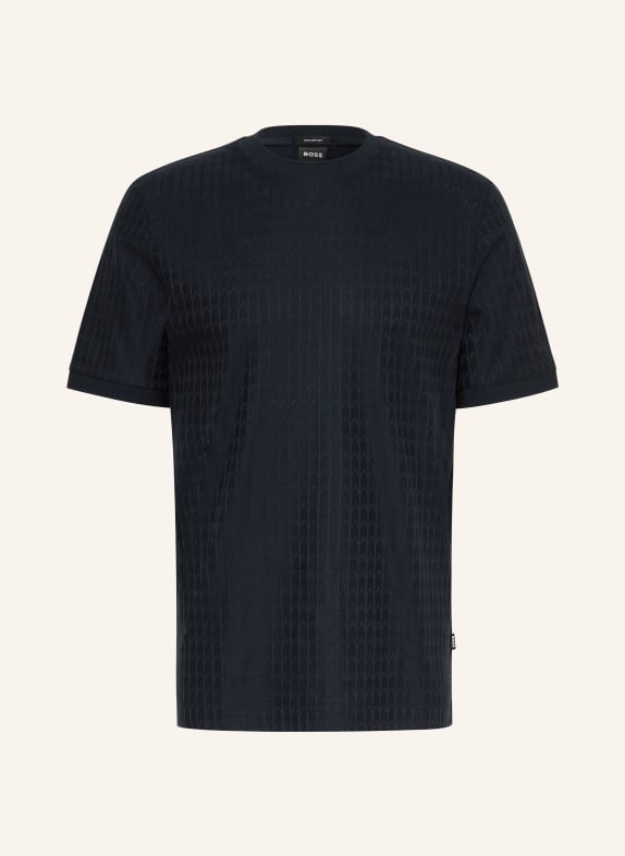 BOSS T-Shirt THOMPSON DUNKELBLAU