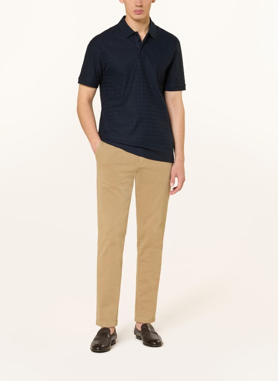 BOSS Jersey-Poloshirt PARLEY DUNKELBLAU