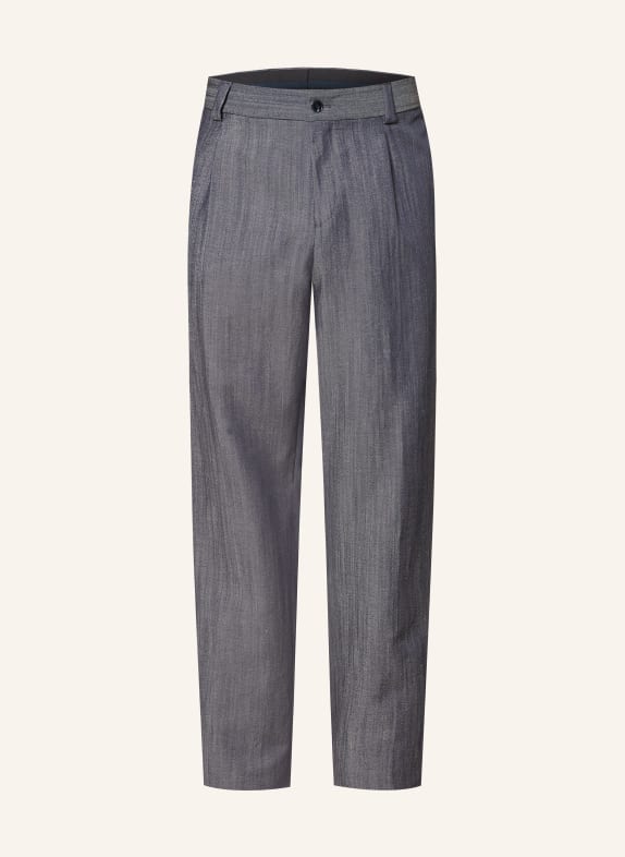 HUGO FLIPS Modern Fit Suit Pants 498 OPEN BLUE
