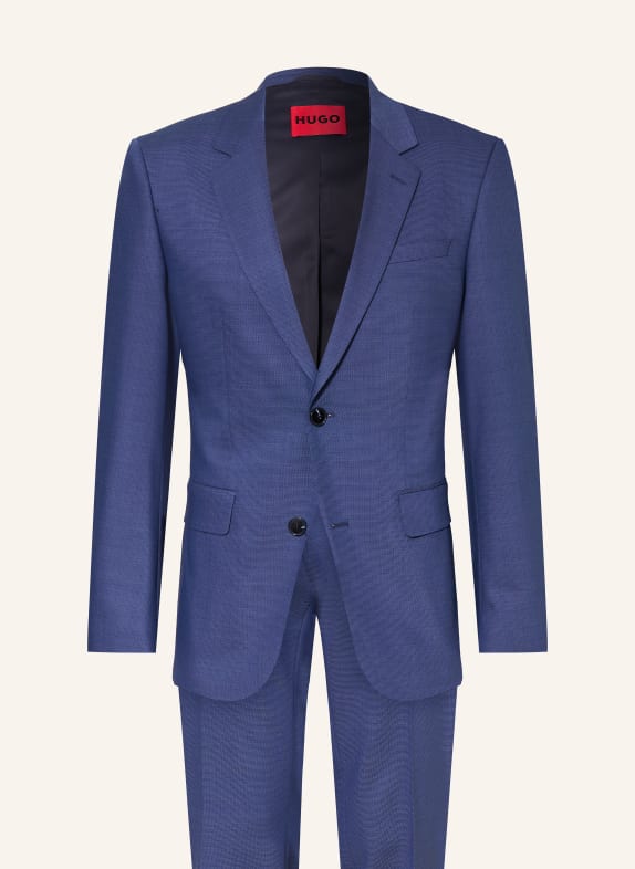 HUGO HENRY-GETLIN Extra Slim Fit Suit BLUE