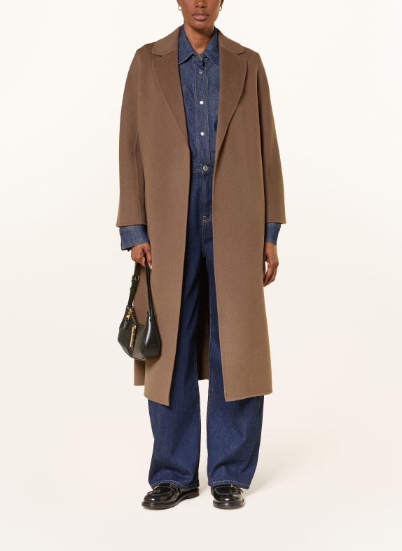 S Max Mara Wollmantel ESTURIA KHAKI