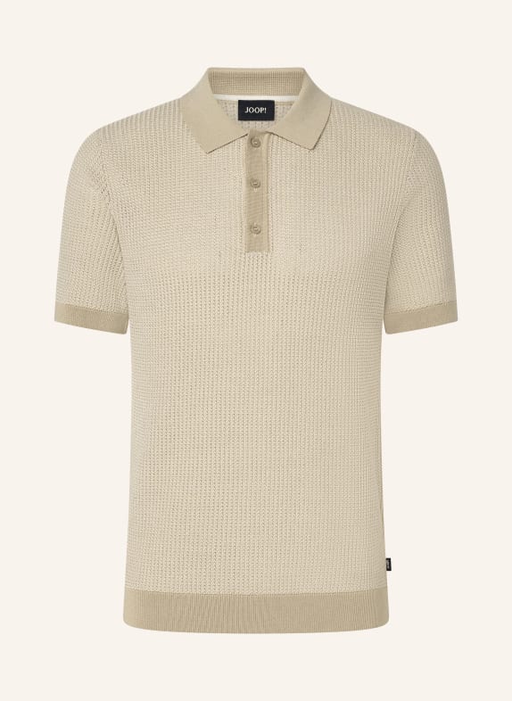 JOOP! Knit Polo Shirt BRIANORO BEIGE