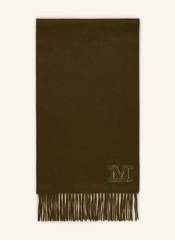 Max Mara DALIA Cashmere Scarf KHAKI