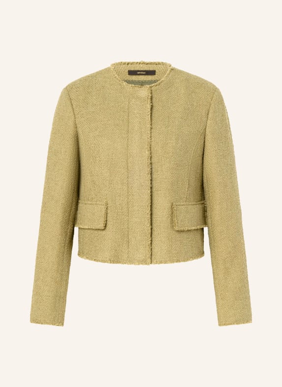windsor. Kastenjacke aus Tweed GRÜN