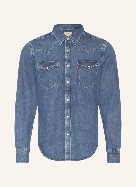Levi's® Jeanshemd BARSTOW WESTERN Standard Fit BLAU