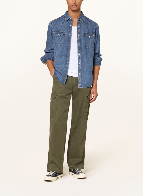Levi's® Jeanshemd BARSTOW WESTERN Standard Fit BLAU