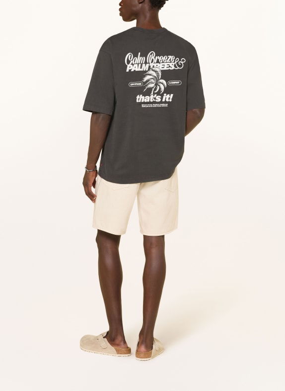 Levi's® T-shirt DONKERGRIJS / WIT