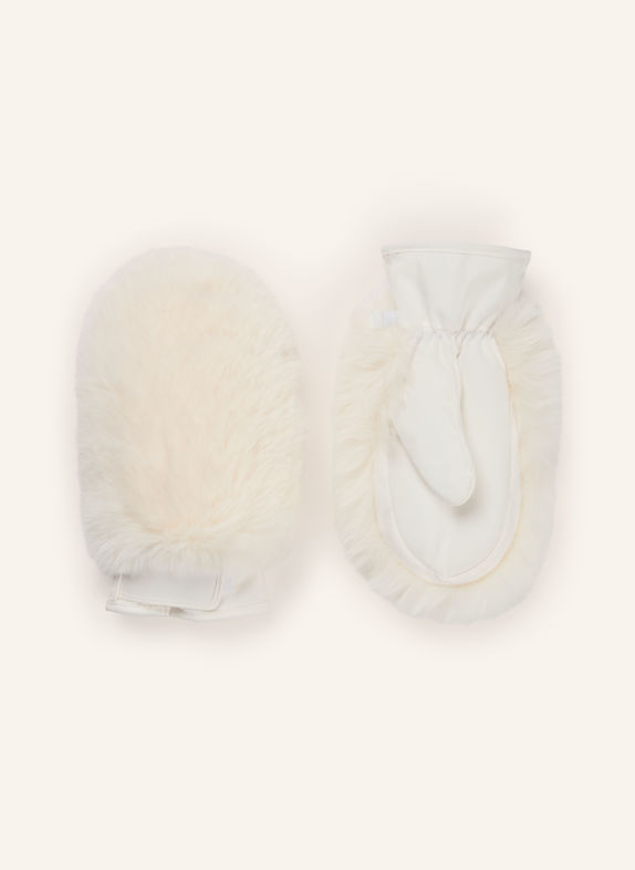 MRS & HUGS Warmhoudhandschoenen van imitatiebont WIT