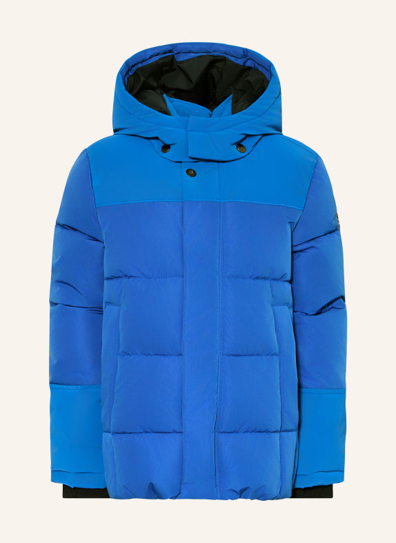 SCOTCH & SODA Veste matelassée BLEU / NOIR