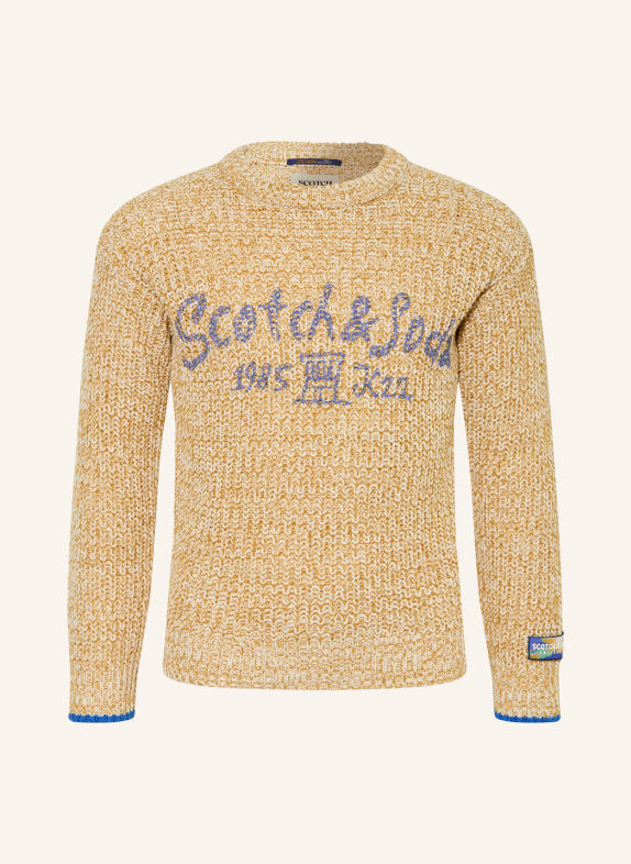 SCOTCH & SODA Pulls CRÈME / CHAMEAU / BLEU CLAIR