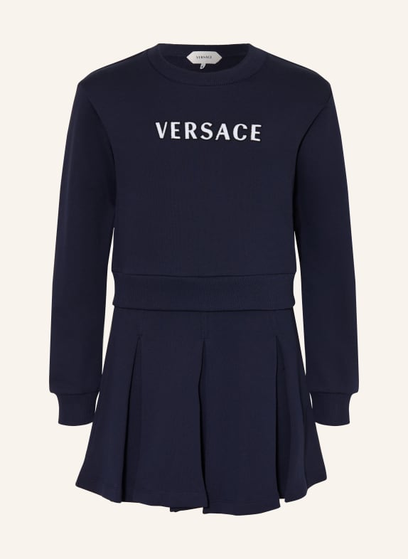 VERSACE Sweatshirt dress DARK BLUE
