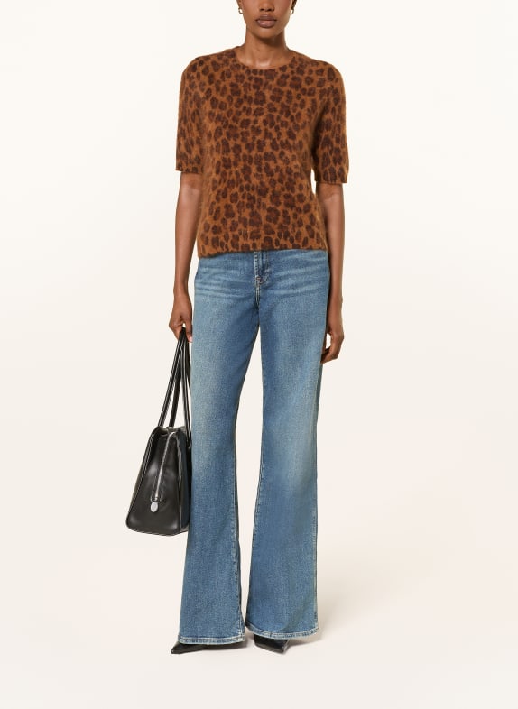 lilienfels Gebreid shirt van kasjmier BRUIN / MARRON FONCÉ