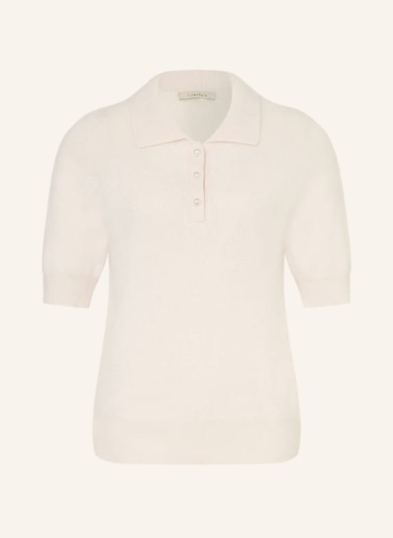 lilienfels Polo en maille de cachemire CRÈME