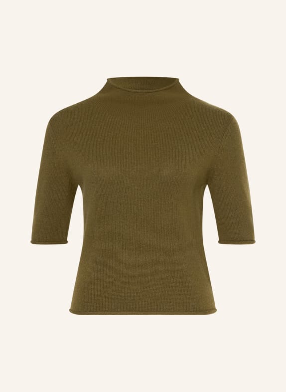 lilienfels Cashmere knit shirt OLIVE