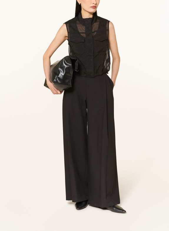 monari Gilet en maille NOIR