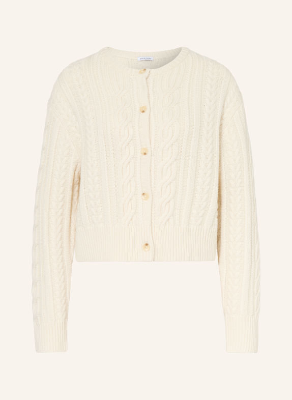 MRS & HUGS Cardigan en cachemire CRÈME