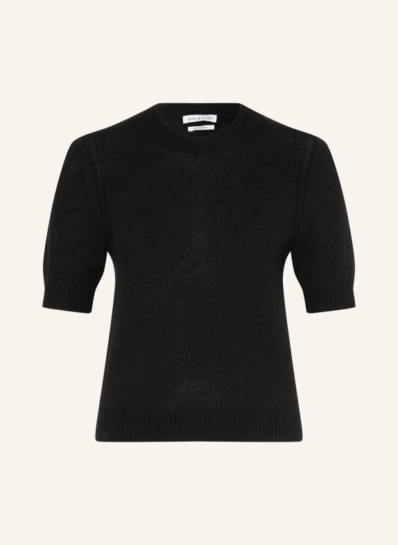 MRS & HUGS Pull en cachemire NOIR
