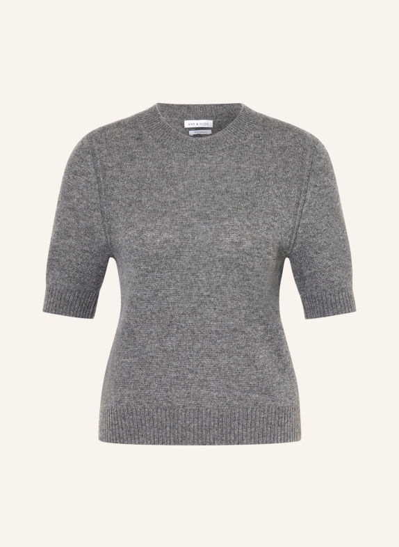 MRS & HUGS Pull en cachemire GRIS