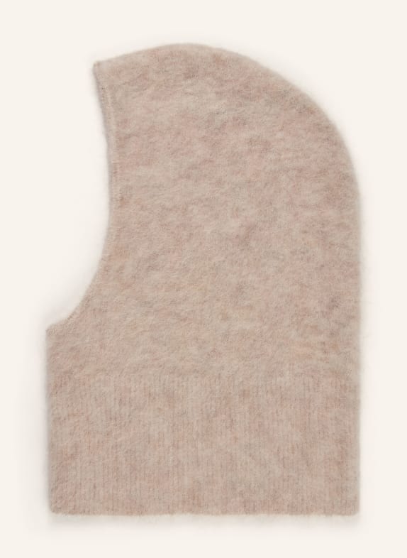 MRS & HUGS Bivakmuts met alpaca BEIGE