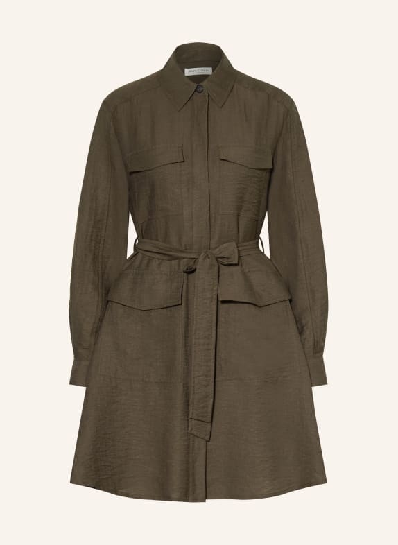 Marc O'Polo Sukienka koszulowa KHAKI