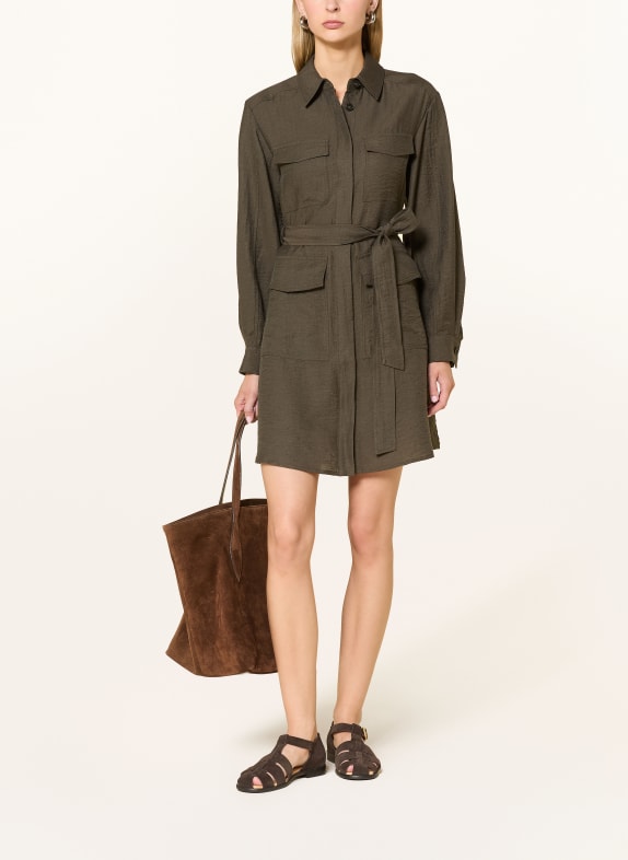 Marc O'Polo Hemdblusenkleid KHAKI