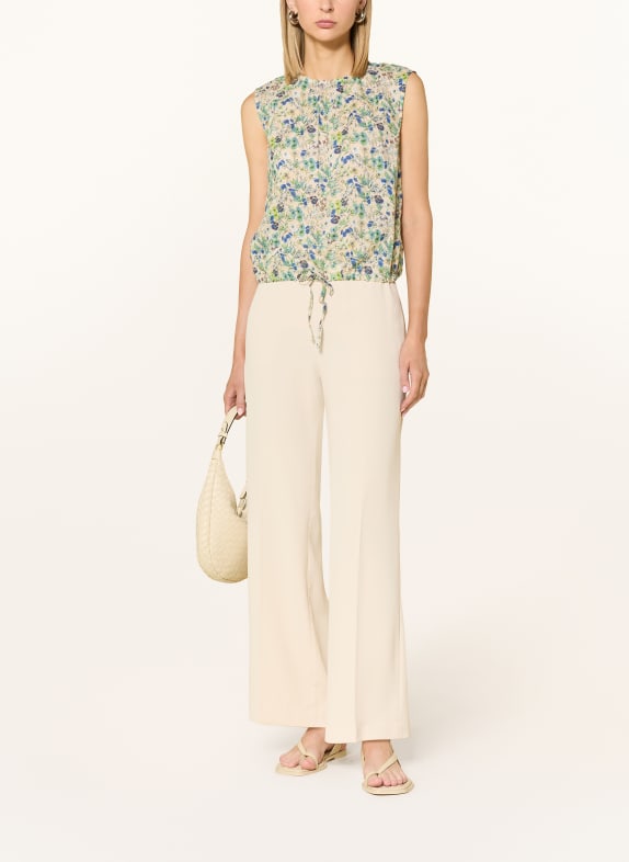 Marc O'Polo Blouse GROEN / CRÈME / BLAUW