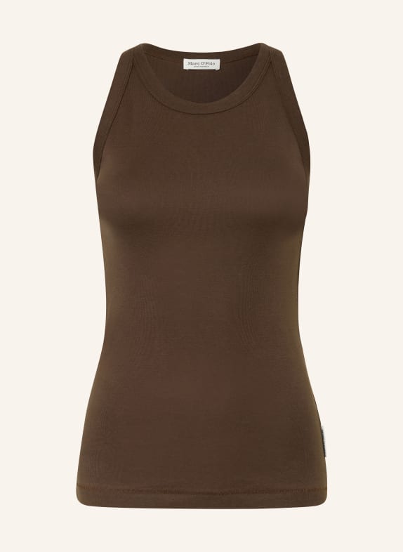 Marc O'Polo Tank top DARK BROWN