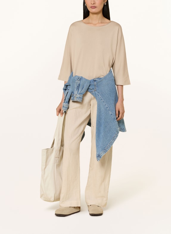 Marc O'Polo Shirt met 3/4-mouwen BEIGE