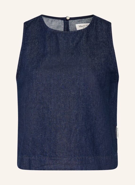 Marc O'Polo Jeanstop mit Leinen DUNKELBLAU