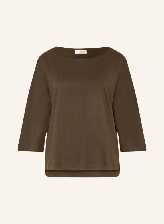 Marc O'Polo Shirt with 3/4 sleeves KHAKI