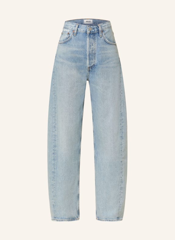 AGOLDE LUNA Barrel Jeans addition  md worn ind