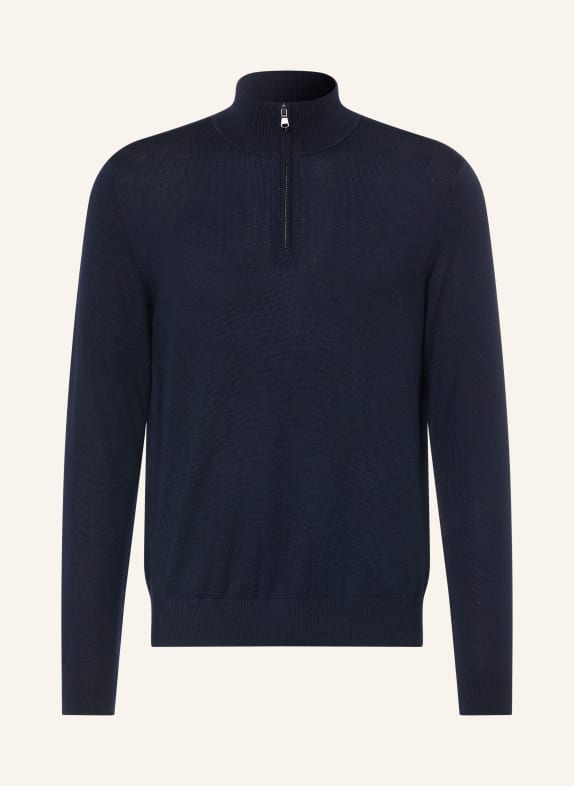 STROKESMAN'S Merino wool pullover DARK BLUE