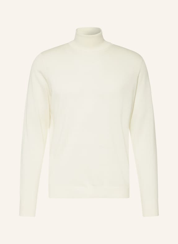 STROKESMAN'S Merino wool turtleneck sweater CREAM