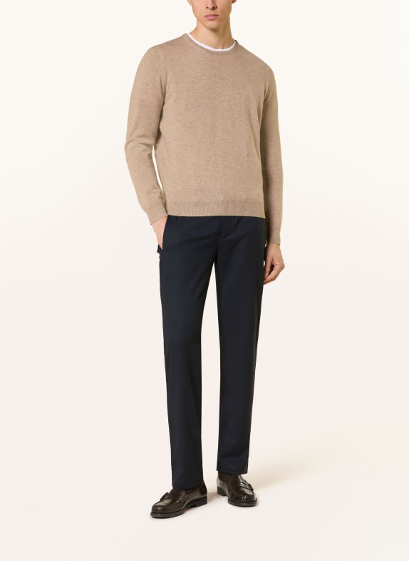 STROKESMAN'S Kasjmiertrui BEIGE