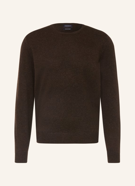 STROKESMAN'S Cashmere Sweater DARK BROWN