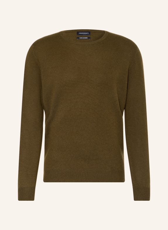 STROKESMAN'S Cashmere Sweater OLIVE